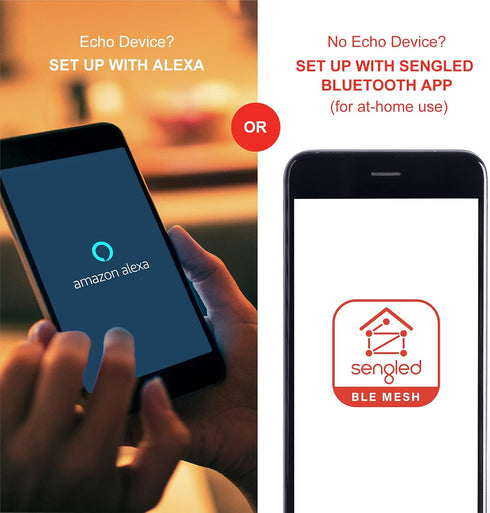 Sengled Alexa Light Bulb, BR30, S1 Auto Pairing with Alexa Devices, Smart Flood Light Bulb that Work with Alexa, Multicolor Dimmable, E26,RGBW Lig...