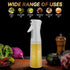 Oil Sprayer for Cooking -200ml Glass Olive Oil Sprayer - Oil Sprayer - Continuous Spray With Portion Control - Cooking Sprayer - Oil Spray Bottle ...