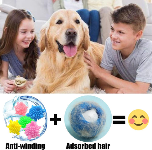 20 Pieces Washer Balls,Washing Machine Ball,Reusable Non-tangled Environmentally Friendly Laundry Ball,Non-tangled Laundry Ball for Washing Machin...