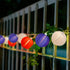 GOOTHY 8.5Ft Red White Blue Lantern String Lights, 4th of July Decor Lights with 10 Red White Blue Lanterns Connectable Patriotic Outdoor Lanterns...