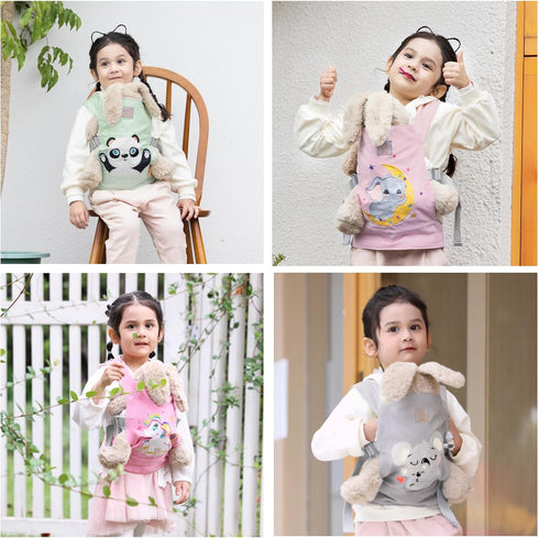 GAGAKU Baby Doll Carrier Kids Toy Baby Carrier Dolls Toy Baby Doll Sling Reborn Baby Doll Carrier with Adjustable Straps for Stuffed Animal Doll A...