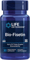 Life Extension Bio-Fisetin, fisetin, galactomannans from fenugreek seed, cellular health, cognitive health, longevity, Gluten-Free, Vegetarian, No...