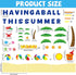 Summer Beach Ball Bulletin Board Decoration Set Summer Theme Bulletin Board Borders Summer Beach Ball Paper Cutouts Beach Ball Bulletin Boarder fo...