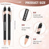 Yeaqee 24 Pcs Inspirational Ballpoint Pens Motivational Black Ink Retractable Quotes Pen with Stylus Tip Encouraging Message Pen Bulk for Women Me...