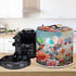 Hummingbird Floral Air Fryer Cover Washable Pressure Cooker Dust Cover for 6 Qt Small Kitchen Appliance Cover with Top Handle Dust Protection Brea...