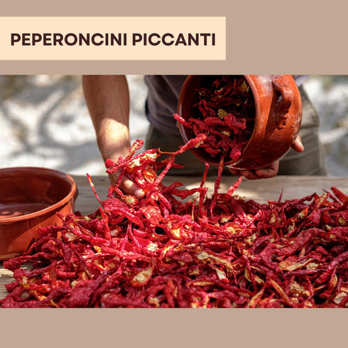 Crushed Hot Chili Pepper Flakes, 3.5 oz Bag, Red Chile Pepper, Spicy Herb Seasoning, Italian Pepperoncino, Packed in Calabria, Artigiani dei Sapor...
