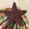 Park Designs Cast Star Curtains Hook Pair - Red...
