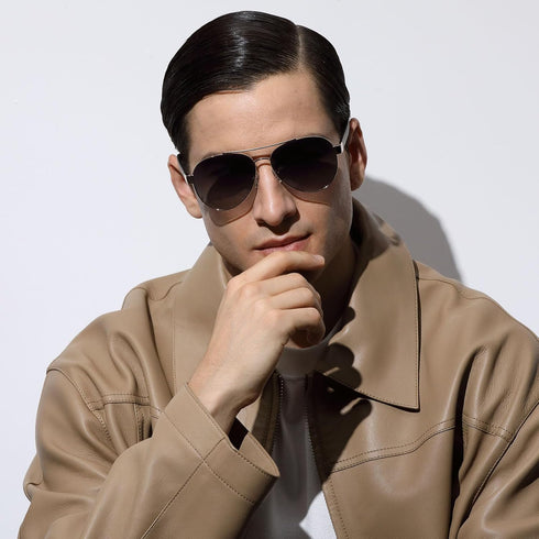 CARFIA Wide Temples Pilot Sunglasses for Men Polarized UV400 Protection Classic Trendy Style Eyewear CA5378...