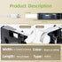 A45013 D1 Label Tape S0720530 Replace for Dymo Label Maker Refills d1 45013, 1/2 in x 23 Ft Black on White Compatible with DYMO LabelManager 160 2...