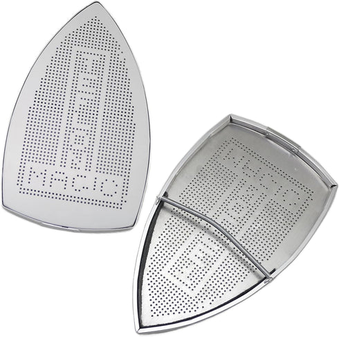 FQTANJU 2PCS Cover Iron Shoe for Electric Iron, Aluminum Ironing Shoe Compatible with Most Electric Steam Iron, Ironing Aid Board Protect Fabrics ...