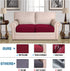 H.VERSAILTEX High Stretch Individual Seat Cushion Covers Sofa Slipcovers Couch Cushion Covers Sofa Covers Featuring Jacquard Textured Twill Fabric...