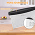 ALLTOP Bench Scraper & Chopper for Kitchen - Ideal Baking Essential Utensil,Stainless Steel Pastry/Dough/Food Cutter Tool for Cake Pizza Bread,Gri...