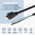 95104L Replacement Cord Compatible with SKILSAW Worm Drive Saw SPT77WM SPT78W Circular Saw Power Cord Parts,Heavy Gauge for SKIL SAW Power Tool Re...