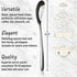 Egg Spoons for Soft Boiled Eggs | 18/10 Stainless Steel | 5.5 inches | Set of 4...