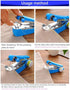 Handheld Sewing Machine - Portable Mini Manual Sewing Machine - Mini Sewer Machine - Hand Stitcher Sewing Machine - Needlework Tool For DIY Crafts...