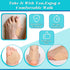 SATINIOR 30 Pcs Foot Pads for Dancer Sesamoiditis Pads for Feet Large Area Corn Pads Metatarsal Pads Felt Forefoot Cushion Pads Dancers Pads for M...