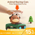 iPlay, iLearn Press and Go Car Toys for Toddlers 1-3, Baby Animal Racing Cars, Infant Play Vehicle Set, Baby Push Go Friction Car Toys for 6-9-12-...