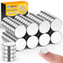 50 Pcs Office Whiteboard Magnets, Small Refrigerator Magnets Fridge Magnet for Crafts, DIY, Home, Kitchen, School......