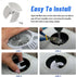 Pool Cleaner Impeller RCX11000 with Screw Replacement for Hayward TigerShark QC/SharkVAC XL Robotic Pool Cleaners...