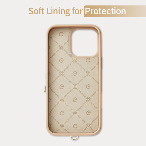 ZVE for iPhone 13 Pro Wallet Case with Wrist Strap, Zipper iPhone Case with RFID Blocking Card Holder Slot Handbag Leather Cover Gift for Women fo...