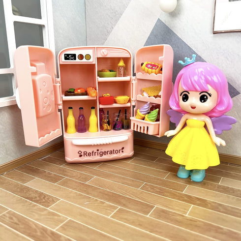 200pcs Miniature Landscape Food Drinks Bottle Mini Toys Doll House Kitchen Play Resin Dollhouse Accessories for Adults Teenagers Cooking Game Hamb...