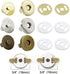 MYUBWTF 20 Set Magnetic Button Clasp Snaps, 3/4“ Purse Magnetic Bag Fastener Clasp, Magnetic Button Replacement Kit for Sewing, Craft, Purses, Bag...