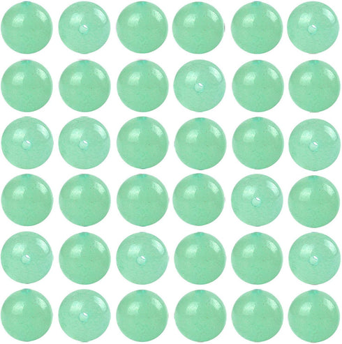 Natural Stone Beads 100pcs 10mm Green Aventurine Round Genuine Stone Beading Loose Gemstone Hole 1mm DIY Charm Smooth Beads for Bracelet Necklace ...