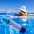 MX6 Pool Cleaner Hose Kit: Complete Pool Vacuum Hose Set with Adapter for Zodiac MX6 MX8 Pool Cleaner Parts. Includes Pool Leaf Catcher for Effect...