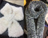 NICEEC 2 Skeins Super Soft Fur Yarn Chunky Fluffy Faux Fur Yarn Eyelash Yarn for Crochet Knit -Total Length 2×32m(2×35yds,50g×2)-Cream White......