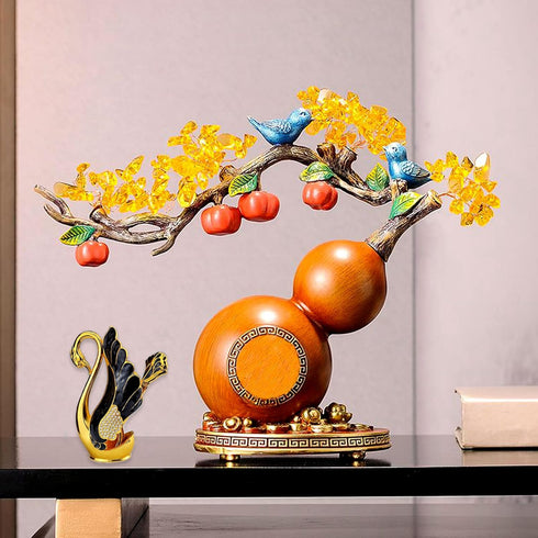 Swan Base Holder with 6pcs Coffee Dessert Dinner Spoon Set, Metal Coffee Spoon Organizer Teaspoon Fruit Dessert Flatware Sugar Ice Cream Spoons (G...