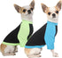 Dog Quick Dry Shirts,Summer Raglan Lightweight Blank Medium Clothes,Dogs Sun Protection Tshirts Boy Girl Solid Clothing,Black/Green + Black/Blue M...