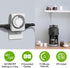 HBN Indoor Timers for Lamps,24 Hour Plug-in Mechanical Indoor Timer for Electrical Outlets,Dual Outlets,15 Minute Intervals,Light Timer for Indoor...