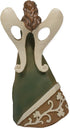 Roman Giftware Inc., Irish & Celtic Collection, 7" H Woodcut Irish Angel Figure,Religious, Inspirational, Durable (7x3x2)...