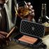Travel Cigar Humidor Case with Humidifier Disc - Waterproof, Airtight, Durable and Crushproof - Holds up to 10 Cigars, Portable Cigar Box Gift for...