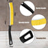 Crevice Cleaning Brush, 3Pcs Hard Bristle Crevice Cleaning Brushes for Household Use, Gap Cleaning Brush, Crevice Brush to Scrub and Clean, Toilet...