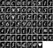 Alphabet Letter Stencils 1 inch, 68 Pcs Reusable Plastic Letter Number Symbol Stencil, Interlocking Template Kit for Painting on Wood, Wall, Fabri...