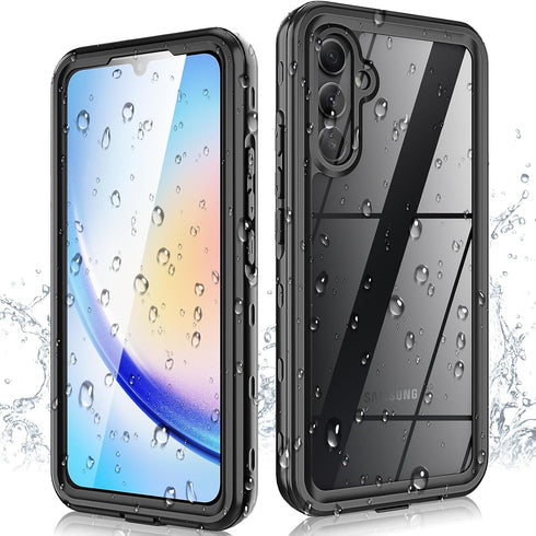 for Samsung Galaxy A34 5G Phone Case, Waterproof Case with Built-in Screen Protector, Full Body Dustproof Shockproof Rugged Heavy Duty Protection ...