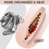2 Pcs Travel Makeup Brush Holder, Silicone Makeup Brush Holder Travel Cosmetic Bag Soft Portable Cosmetic Face Brushes Holder Makeup Brush Bag Tra...