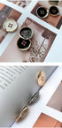 12PCS Four-Eye Metal Button Suit Buttons Crafts Button Decorative Buttons for Sewing DIY (25mm, Black Gold)...