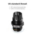 QILIPSU NPT Cable Gland Kits, Strain Relief IP68 Waterproof Nylon Cord Connector, 1/4" 3/8" 1/2" 3/4" 32pcs Wire Pass Through Grip (NPT Kits 32pcs...