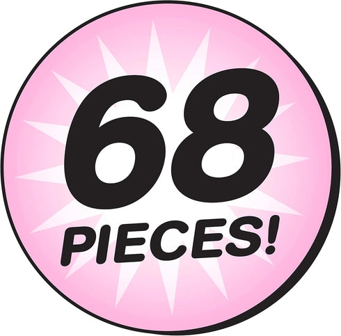 Just Play Shrinky Dinks 68-piece Jewelry Kit, Includes Beads, Barrettes, Elastic String and Earring Hoops, Kids Toys for Ages 5 Up...