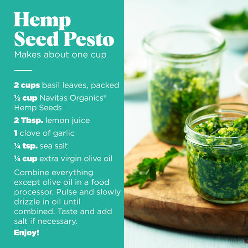 Navitas Organics Hemp Seeds – For Smoothies, Salads, Dips, Baked Goods & More – Essential Fatty Acids, Protein & Minerals – USDA Organic, Non GMO,...