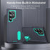 BaHaHoues for Samsung Galaxy S24 Ultra Case, Samsung S24 Ultra Phone Case with Built in Kickstand, Shockproof/DropProof Military Grade Protective ...