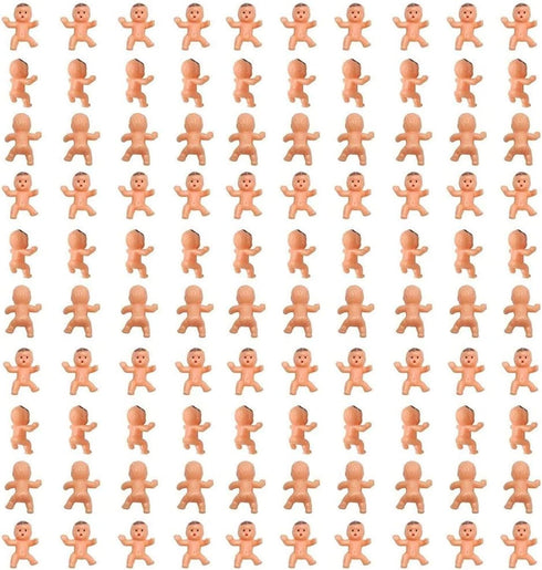 200pcs1 Mini Plastic Baby Party Preference Baby Shower, Ice Games, Baby Game Decoration Party...