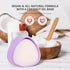 Docolor Makeup Brushes Cleaner Set Solid Soap Cleanser with Color Removal Sponge, Makeup Brush Cleaner Mat Brushes Shampoo for Cleaning Makeup Spo...