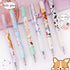24 Pcs Cute Cow Pens Retractable Gel Pens Kawaii Bear Pens for Aesthetic Office and School Supplies...