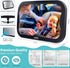 Baby Car Mirror Gifts for Newborns: Ease of Installation Non-Shaking Stability Car Seat Mirror Rear Facing Shatterproof Backseat Mirror View Infan...