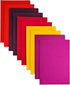 Jtnohx Felt, 3mm Thick Felt Sheets, 8"x12" Felt Fabric for Crafts, 10 Pcs Hard Stiff Color Felt for Sewing Holiday & DIY (Thanksgiving Colors Seri...