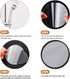 24 PCS Original Non-Slip Bathtub Stickers, Safety Bathroom Tubs Showers Treads Adhesive Decals Scraper...