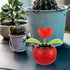 BESPORTBLE 2pcs Solar Dancing Figurines Solar Powered Dancing Flower Heart Swinging Dancer Toy for Car Dashboard Office Desk Decoration...